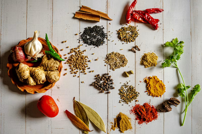 Indian Seed Spices Assortment